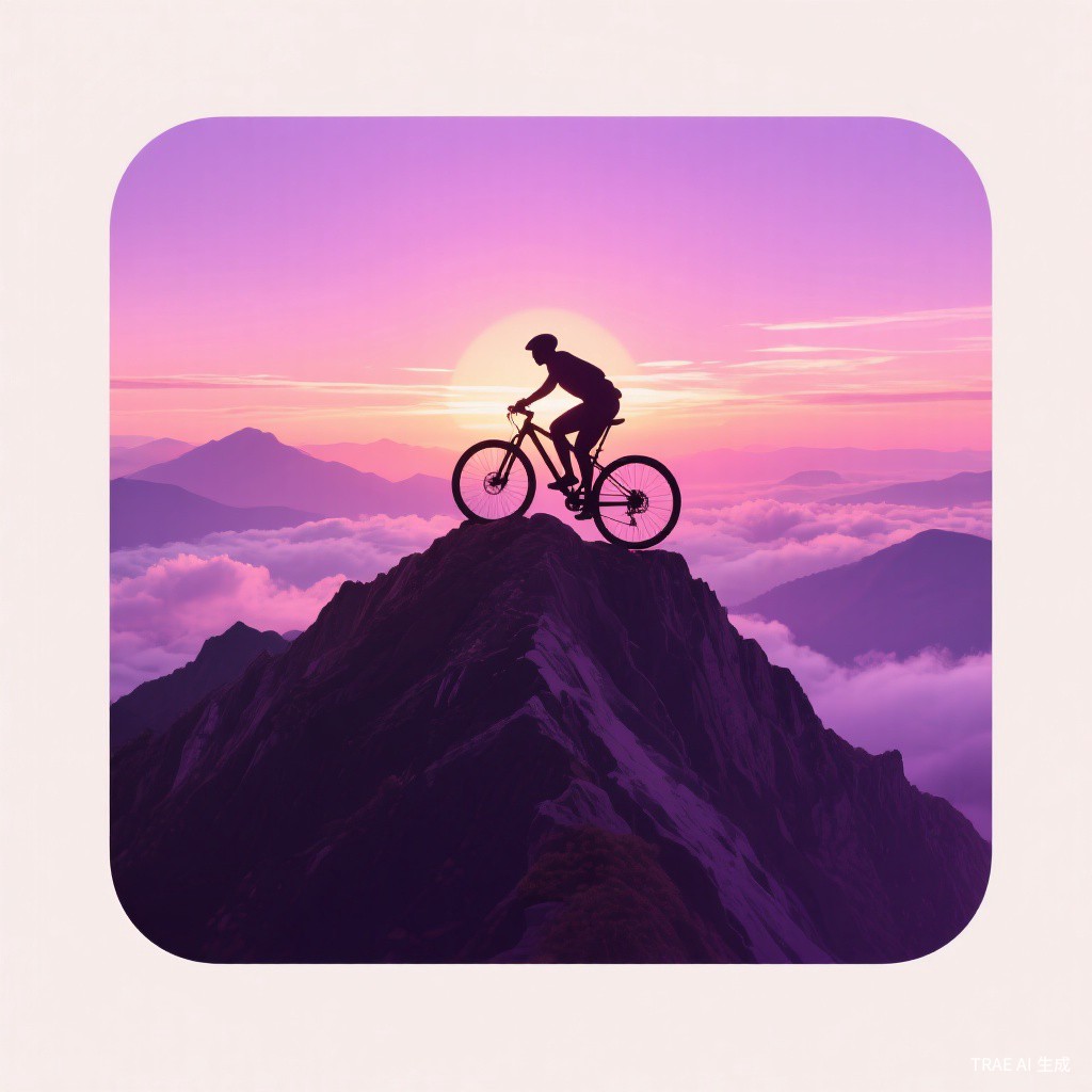 山顶骑行